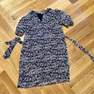 Collective Concepts Navy Floral Dress